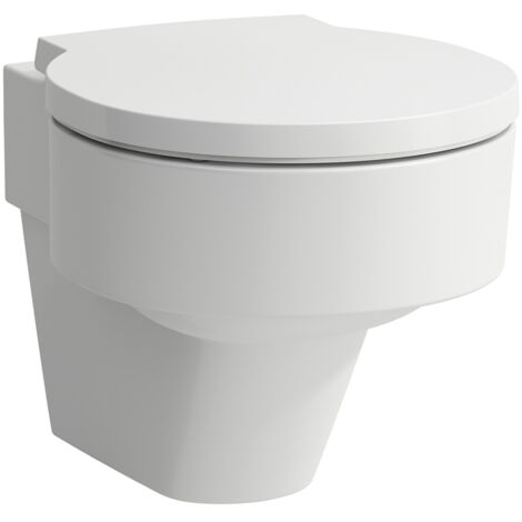 LAUFEN VAL Wand-WC, Tiefspüler, spülrandlos, 390x530mm,
