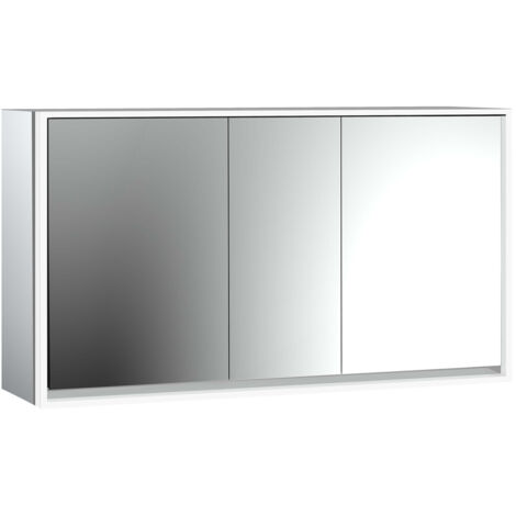 emco loft Lichtspiegelschrank, 1600mm, 3 Türen, Aufputzmodell, (1/5)