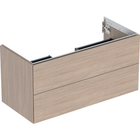 Geberit ONE Waschtischunterschrank, 2 Schubladen,