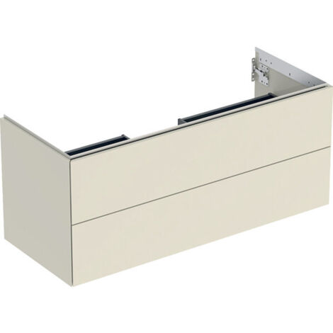 Geberit ONE Waschtischunterschrank, 2 Schubladen,