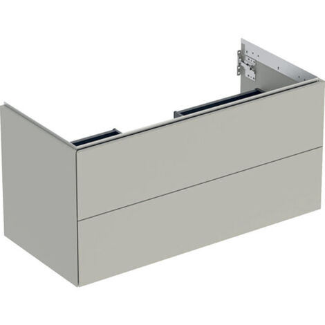 Geberit ONE Waschtischunterschrank, 2 Schubladen,