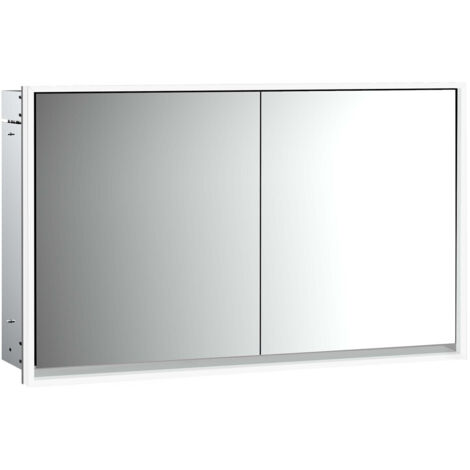 emco loft Lichtspiegelschrank, 1300mm, 2 Türen, Unterputzmodell, (1/5)