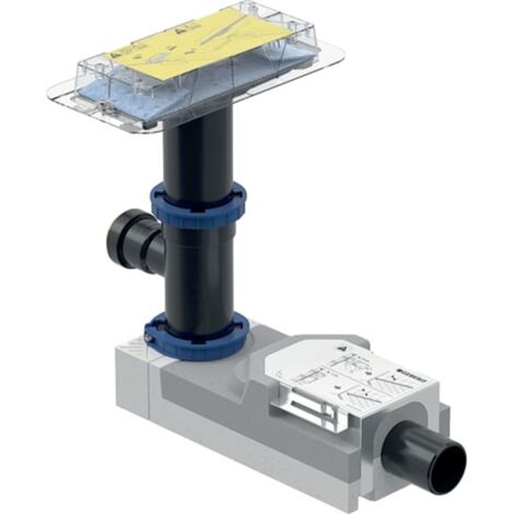 Geberit Rohbauset mit Zulauf zu Geberit CleanLine Duschrinnen: L (1/5)