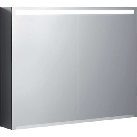 Geberit Option Spiegelschrank mit Beleuchtung, zwei Türen, Breite