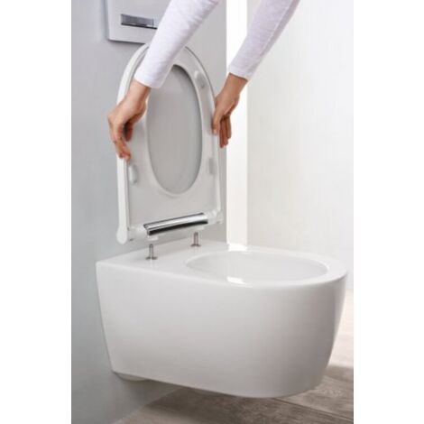 Geberit ONE Wand-WC Tiefspüler wandhängend, TurboFlush, mit