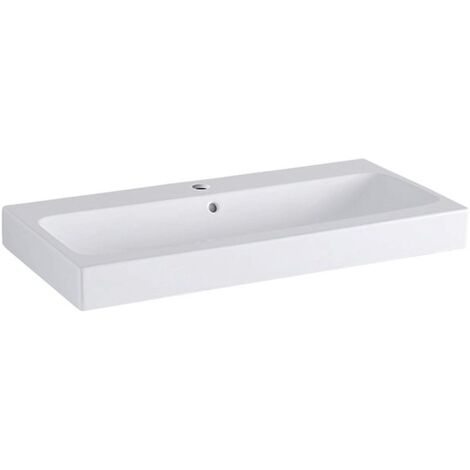 Geberit iCon Waschtisch 900 × 485 mm, weiß, 124090600