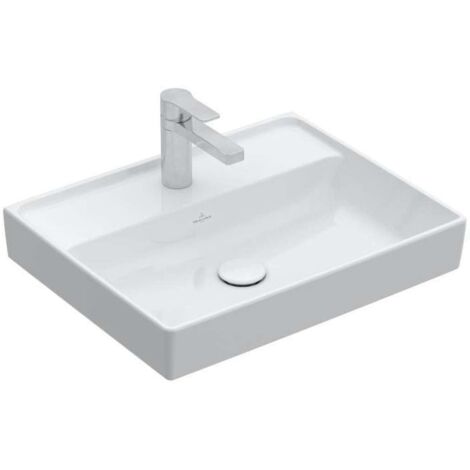 Villeroy & Boch Collaro Waschtisch, 1 Hahnloch, ohne Überlauf,