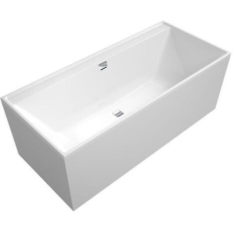 Villeroy & Boch Collaro Duo Rechteck-Badewanne, Einbau, Ab- und