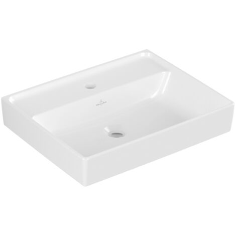 Villeroy & Boch Collaro Handwaschbecken, 1 Hahnloch, ohne