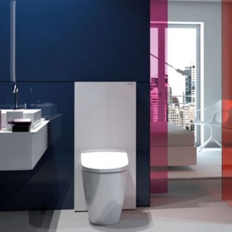 Geberit Monolith Sanitärmodul für Stand-WC, 101cm,