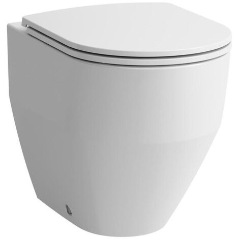 LAUFEN PRO Stand-WC- Kombination, Tiefspüler, wandnah, 360x530mm,