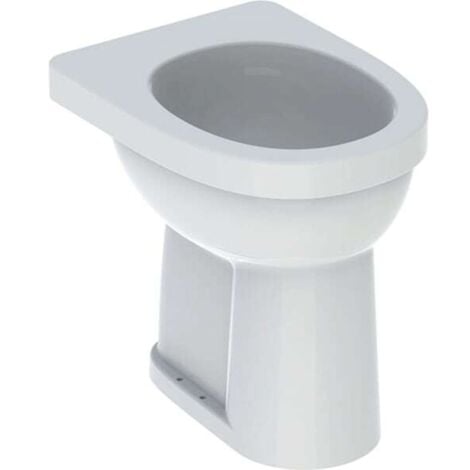 Geberit Renova Nr. 1 Comfort Stand-WC Flachspüler, erhöht,