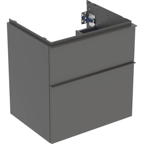 Geberit iCon Unterschrank für Waschtisch, 2 Schubladen,
