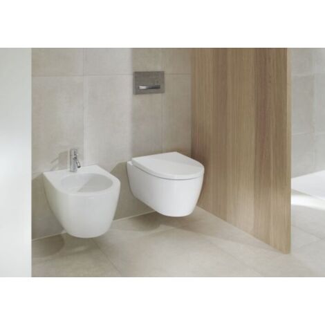Geberit iCon Wand-WC Tiefspüler, spülrandlos, geschlossene Form,