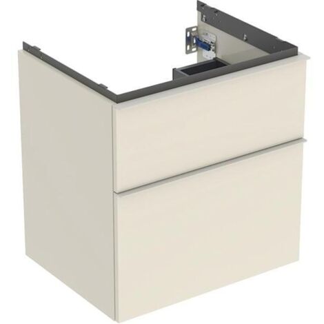 Geberit iCon Unterschrank für Waschtisch, 2 Schubladen,