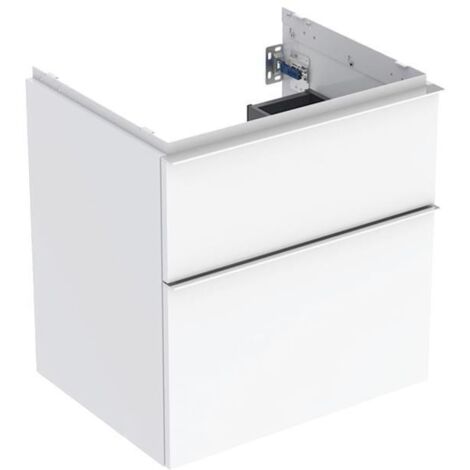 Geberit iCon Unterschrank für Waschtisch, 2 Schubladen,