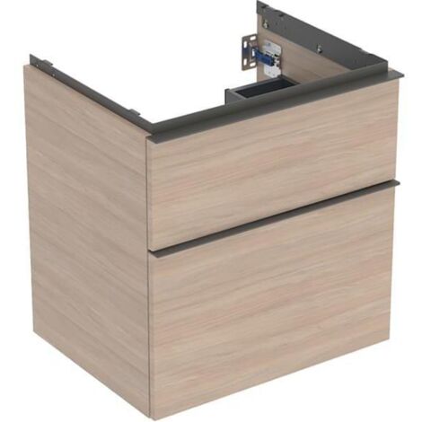 Geberit iCon Unterschrank für Waschtisch, 2 Schubladen,