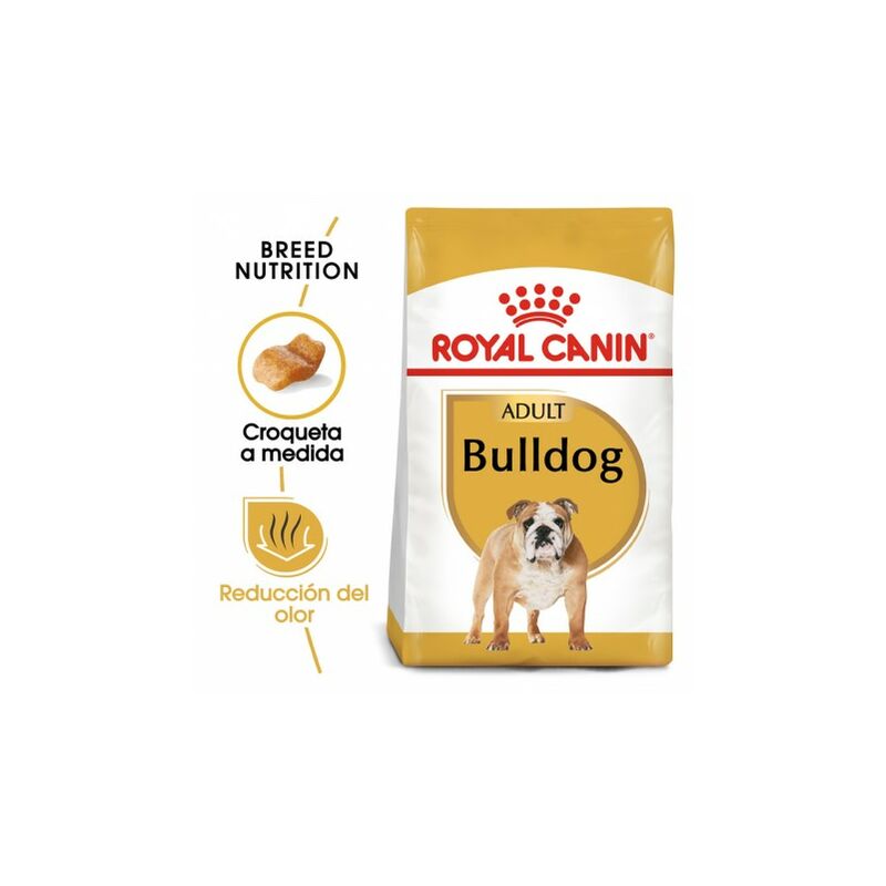 Royal Canin Bulldog Adult pienso para perro adulto de raza Saco de 12 Kg