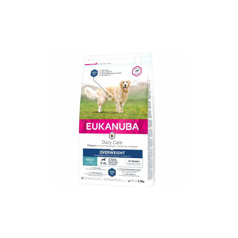 EUKANUBA Daily Care Alimento seco para perros adultos con sobrepeso Saco de 2,3 Kg