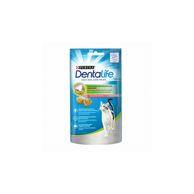 Purina Dentalife Daily Oral Care sabor Salmón Bolsa de 40 gr