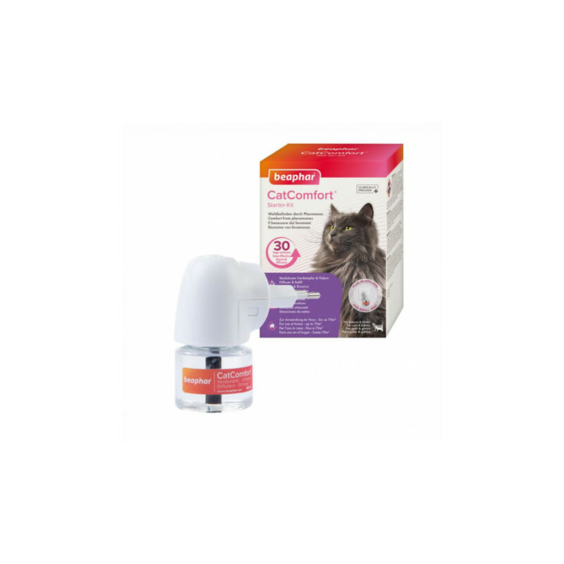 Beaphar Catcomfort Gatos difusor y recarga 48 ml para catconfort 48ml kit dufusor