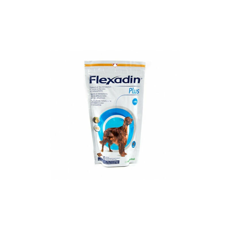 Complemento Alimenticio Para perros vetoquinol flexadin plus 30 tabletas razas medianas grandes 434564 max comprimidos