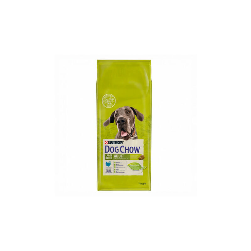 Purina Dog Chow Adulto Razas Grandes con Pavo Saco de 14 Kg