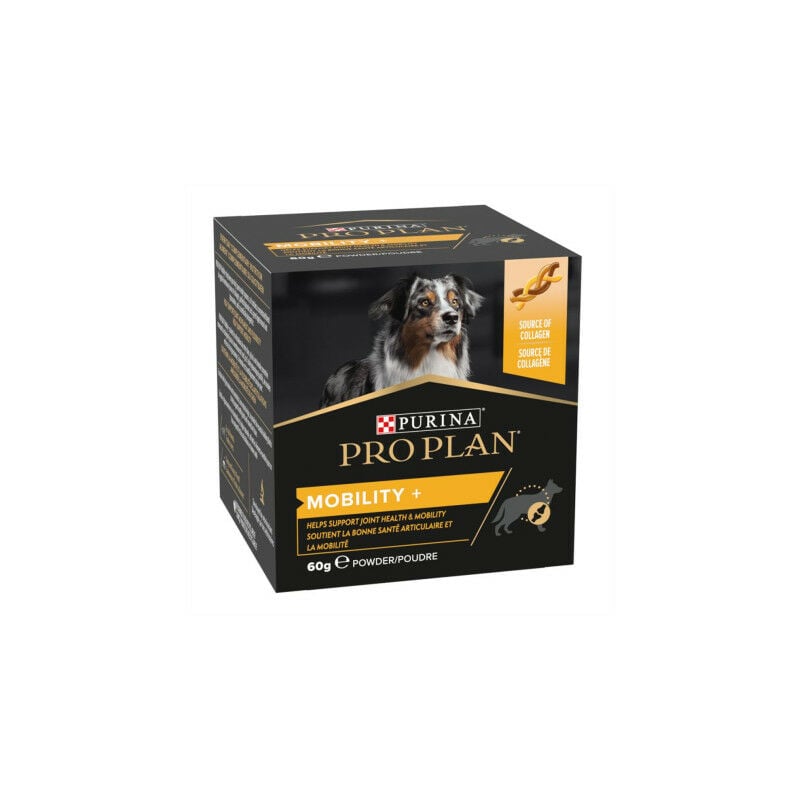 Purina Plan Suplemento perro mobility+ para articulaciones con salud movilidad paquete de 60g problemas 60