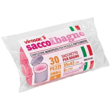 VIROSAC Sacchi Robusti Per Giardinaggio E Calcinacci - 10 Pezzi Verdi, 85x110cm - Foto 5