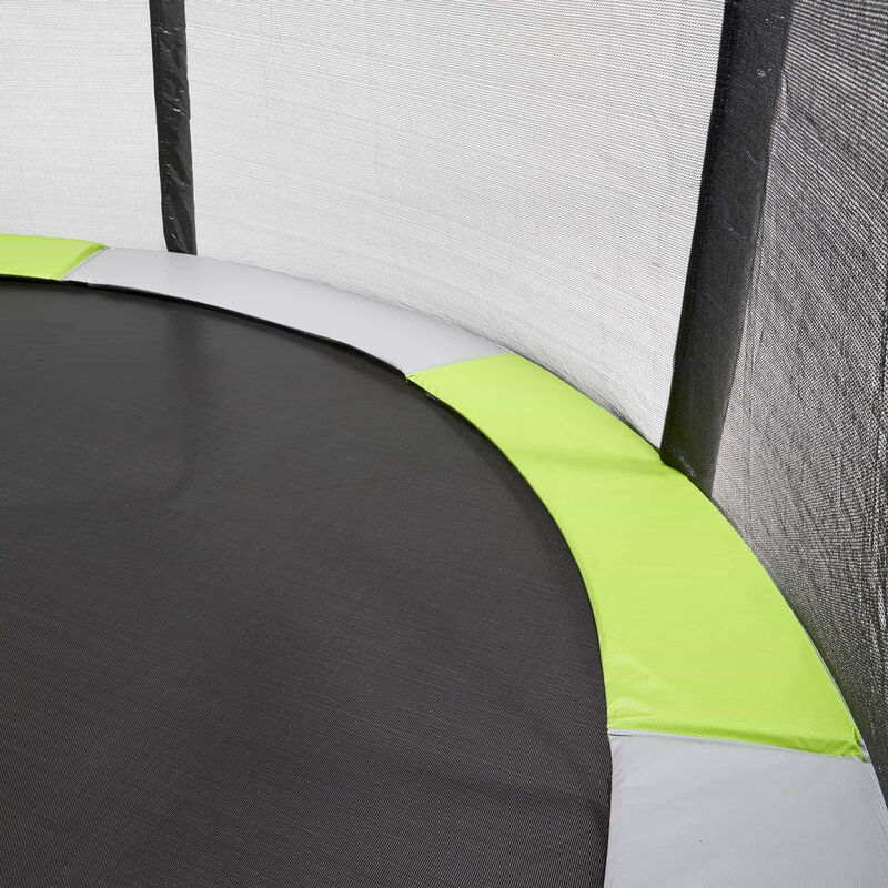 Kangui Trampoline Rond 300cm Avec Filet, Échelle, Bâche Et Kit Ancrage - Modèle RALLI