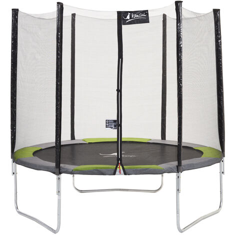 Trampoline KANGUI RALLI Ø 250 cm Enfant Filet sécurité Jardin CE NF EN71-14