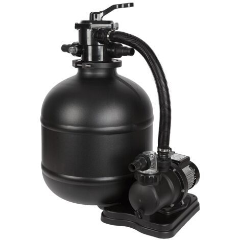 WATERCLIP Groupe de filtration à sable 6 M3/H - Cuve 20kg sable - 250W - Piscine 30m3