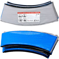 Kangui - Coussin de protection pour trampoline Ø 250 cm - Bleu