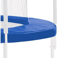 Kangui - Coussin de protection bleu Ø250cm pour trampoline - Bleu