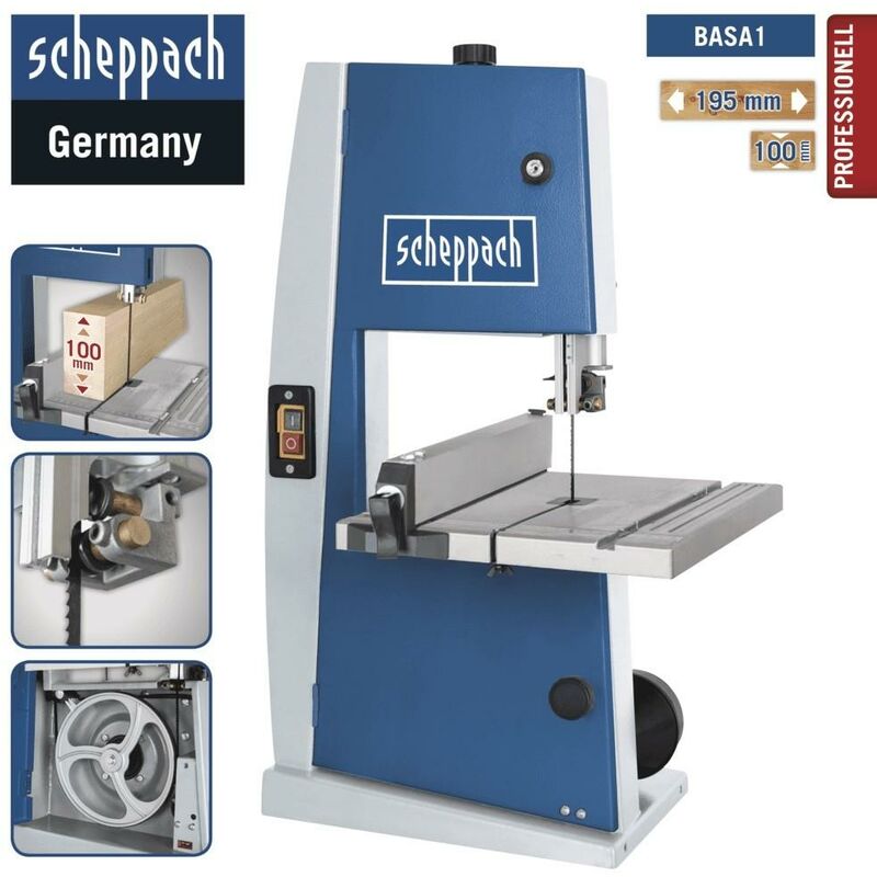 Scheppach Sega a Nastro Basa 1 300 W