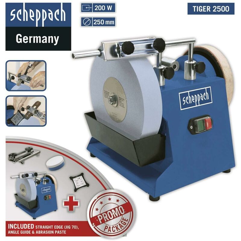 WATER SHARPENER SCHEPPACH TIGER 7000S SHARPENING KNIVES SCISSORS KNIFE  GRINDER