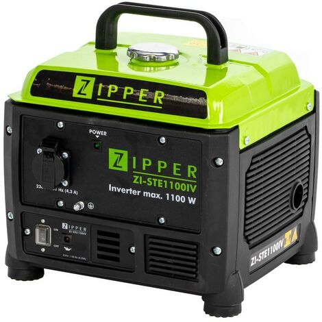 INVERTER GENERATOR PORTABLE 1100W 230V ZIPPER ZI-STE1100IV