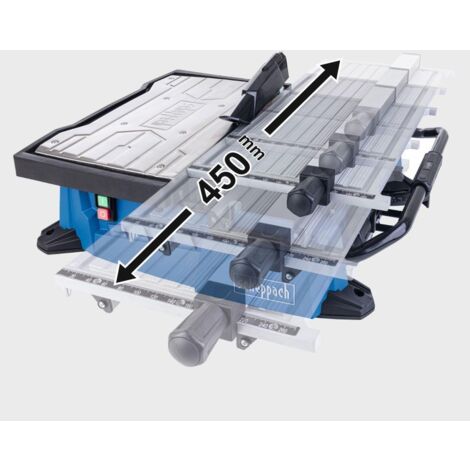 Water-based tile cutter with cart Scheppach wts2000