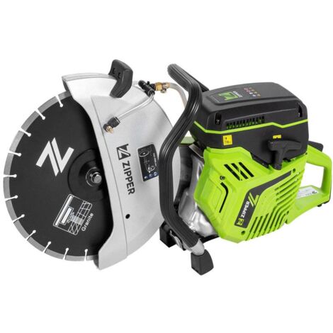 Petrol concrete and asphalt cutter 3500w cuts up to 125mm Zipper zi-bts350t