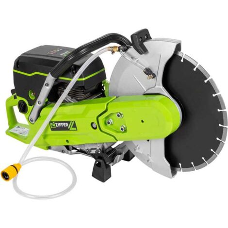 Petrol concrete and asphalt cutter 3500w cuts up to 125mm Zipper zi-bts350t