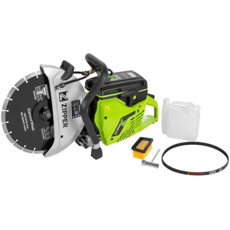 Petrol concrete and asphalt cutter 2400w cuts up to 105mm Zipper zi-bts300t