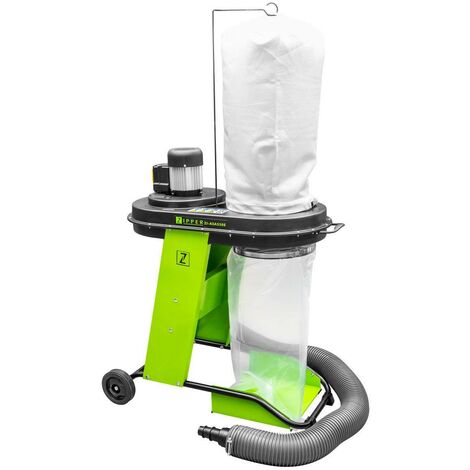 DUST EXTRACTOR COLLECTOR CHIPPINGS WOOD SAWDUST 230V 550W ZIPPER ZI-ASA550E