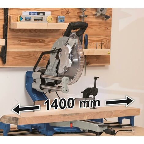 230V sliding cross cut mitre saw 305 mm 2000 W SCHEPPACH HM305SL