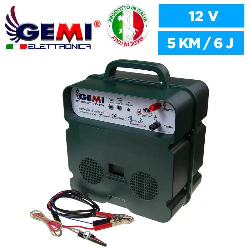 Kit completo Pastor Eléctrico: 1x Electrificador 12V/220V + 1x hilo  canductores 500 mt 6 mm² + 100 Aisladores para postes de Hierro - Cerca  Eléctrica