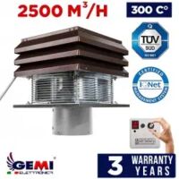 Rauchsauger Für Runden 20 Cm Kamin Schornstein Ventilator Abzugsventilator Abgasventilatoren Schornsteinaufsatz Zugverstärker Thermokamin Industriehauben Basicmodell Grill Von Gemi Elettronica