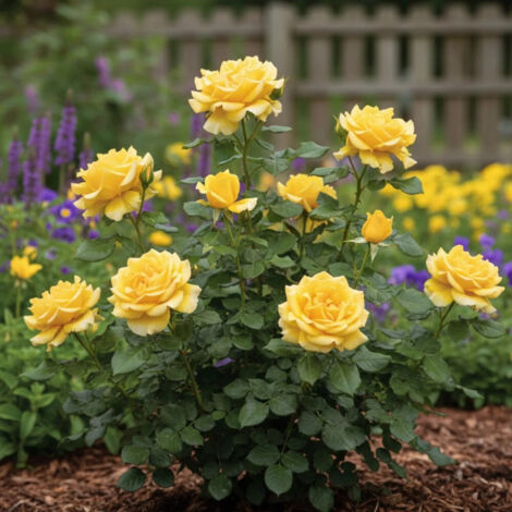 Rosier à grandes fleurs Bernard Hinault® 'Crobourg'/Pot de 3L - 20/40 cm (1/5)