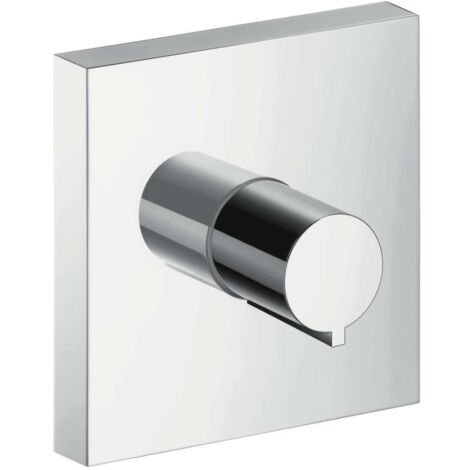 Hansgrohe Logis Valvola D'Arresto A Incasso – Design SoftCube, Cromo Lucido, Perfetta Per Bagni Moderni