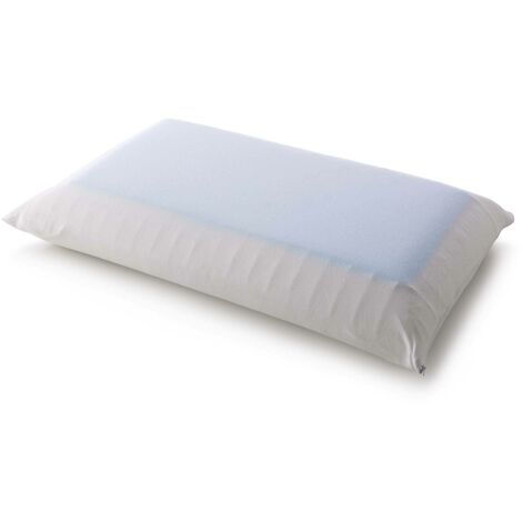 Talamo Italia Memory-Schaum-Kissen – 73x44x14 Cm, Hypoallergen, Atmungsaktiv, Made In Italy