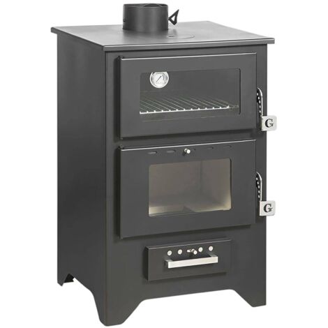Giantex Feuerstelle Für Den Außenbereich, 81 Cm, Rund, Mit Grillrost & Regenschutz