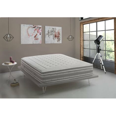 Talamo Italia Memory-Schaum-Kissen – 73x44x14 Cm, Hypoallergen, Atmungsaktiv, Made In Italy